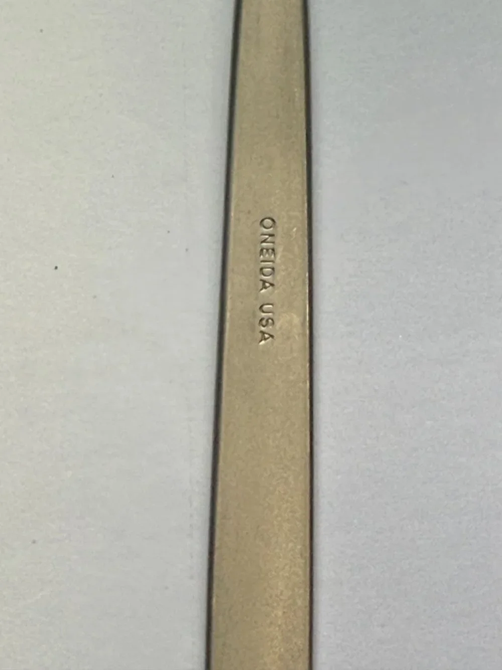 5 Oneida SATIN‎ NEXUS USA Stainless Iced Teaspoons Beverage Spoons 7.25